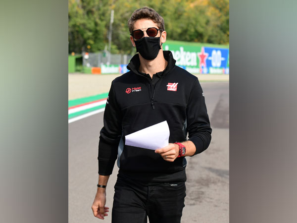 Haas driver Romain Grosjean