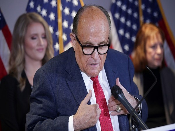 US President Donald Trump's personal lawyer Rudy Giuliani (Credit: Reuters Pictures)