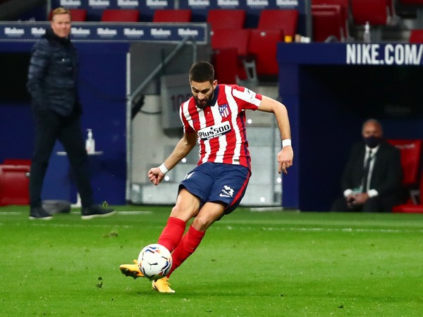Atletico Madrid midfielder Yannick Carrasco
