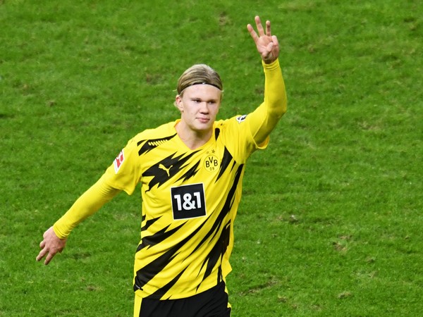 Borussia Dortmund striker Erling Haaland (file image)