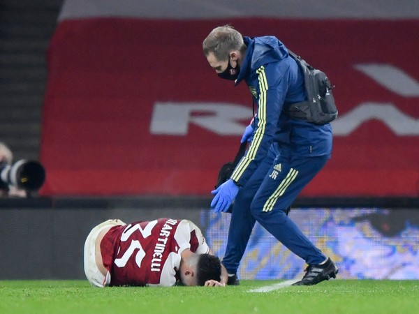 Arsenal forward Gabriel Martinelli