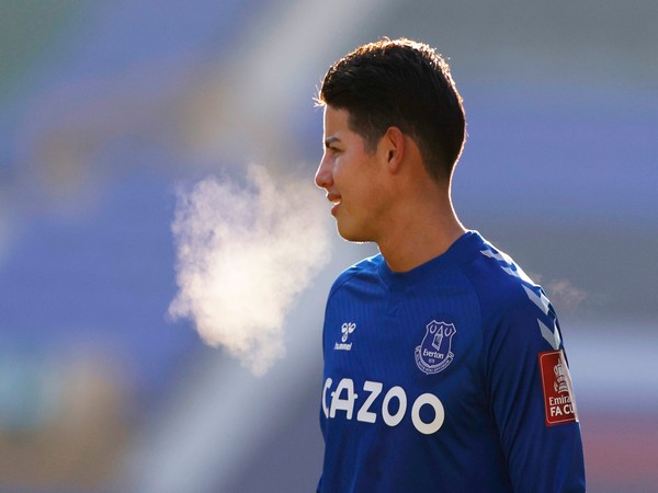 Everton midfieler James Rodriguez