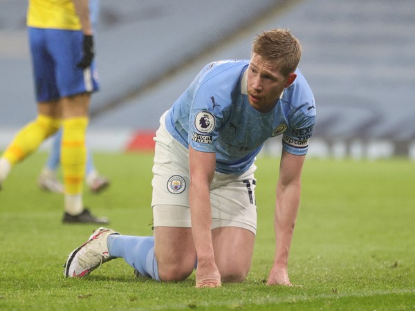 Manchester City midfielder Kevin De Bruyne