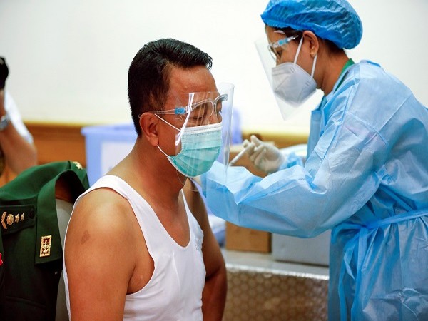 Vaccination in Myanmar (Credit: Reuters)