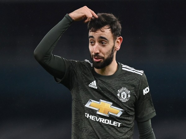 Manchester United midfielder Bruno Fernandes