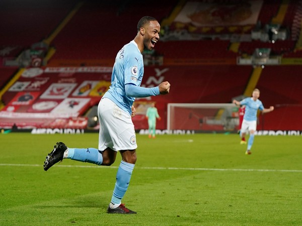 Manchester City striker Raheem Sterling