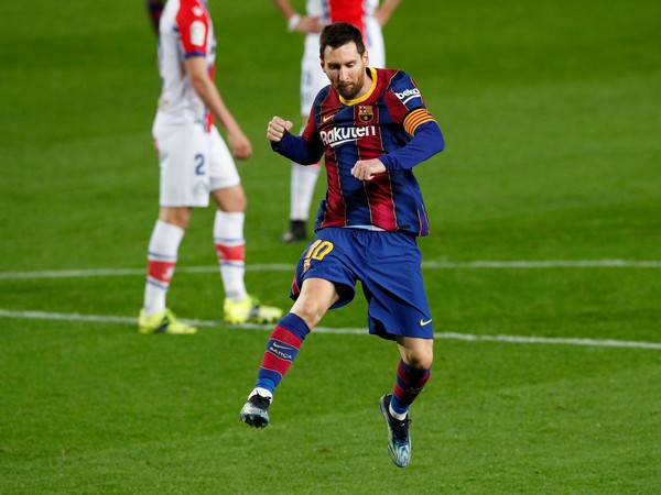 Argentine striker Lionel Messi (File image)