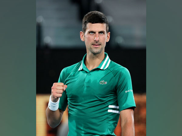 Serbian tennis player Novak Djokovic