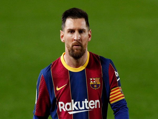 Barcelona striker Lionel Messi (file image)