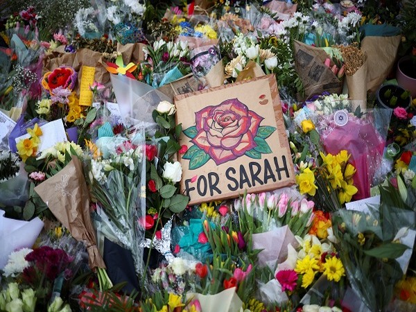 Sarah Everard's memorial (Credit: Reuters Pictures)
