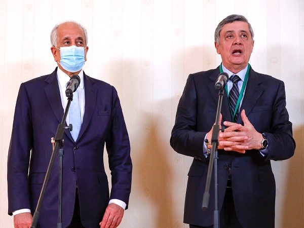 On the right: Special Presidential Representative for Afghanistan Zamir Kabulov (Photo Credit: Reuters)