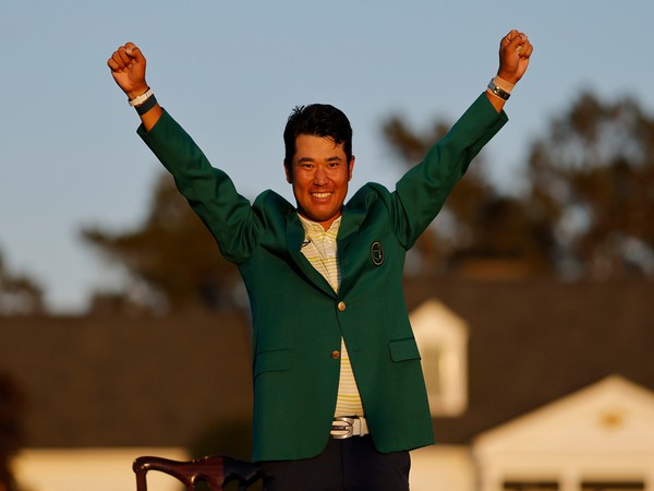 Japanese golfer Hideki Matsuyama