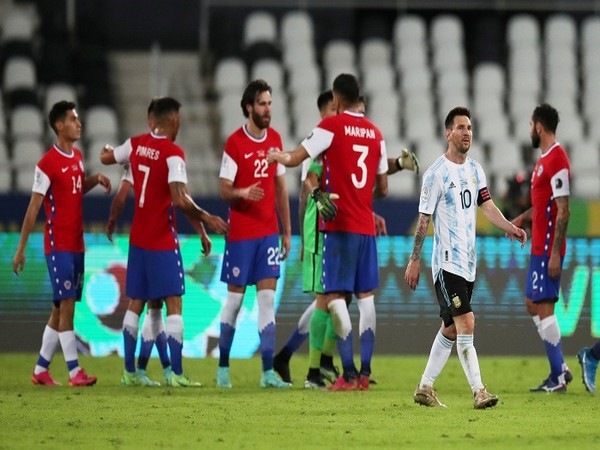 Argentina and Chile played out a 1-1 draw.