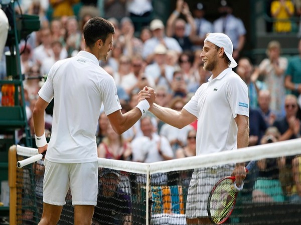 Novak Djokovic and Denis Kudla