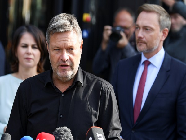 Germany's Greens party co-leader Robert Habeck 