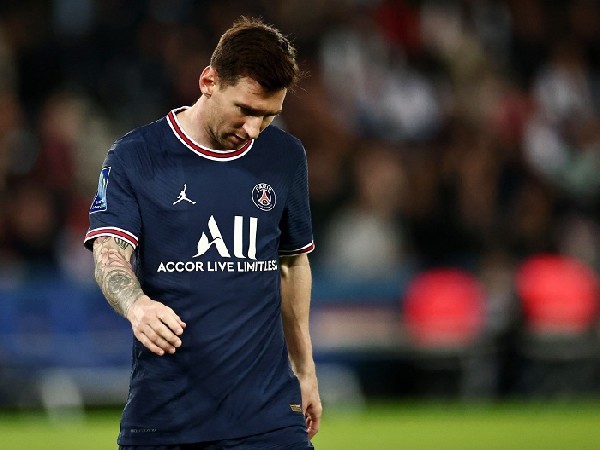 PSG striker Lionel Messi (file image)