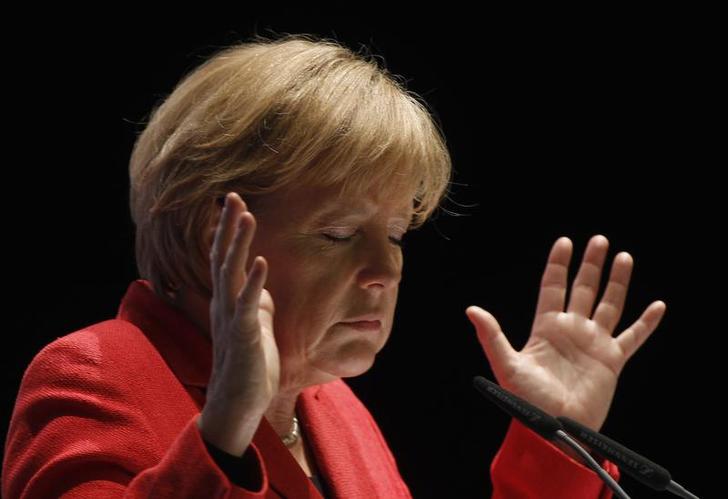 German Chancellor Angela Merkel
