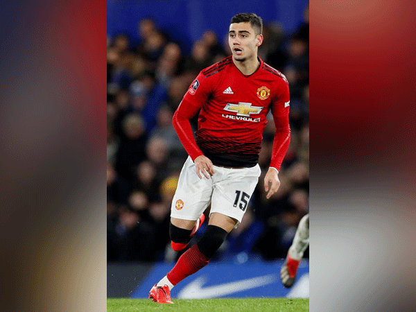 Manchester United's Andreas Pereira 