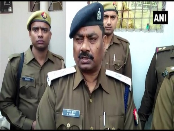 ASP Rajesh Kumar speaking to reporters on Saturday. Photo/ANI