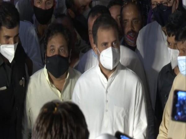 Congress leader Rahul Gandhi on Friday paid his last respects to former Himachal Pradesh Chief Minister Virbhadra Singh in Shimla.