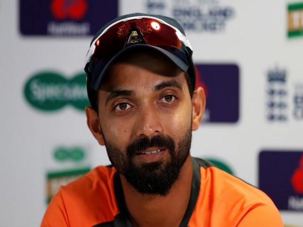 Indian batsman Ajinkya Rahane 