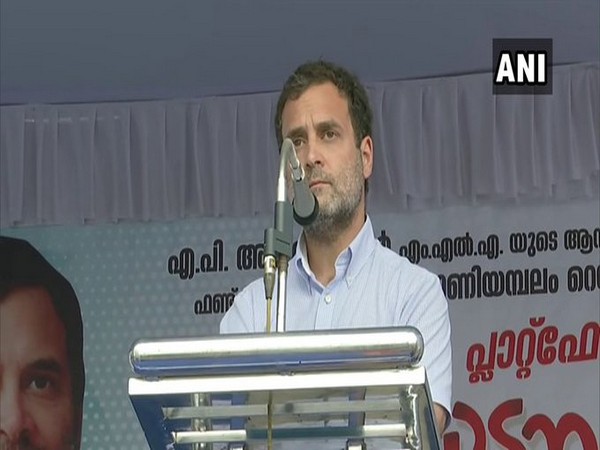 Congress leader Rahul Gandhi (Twitter/ANI)