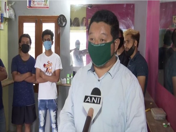 Rahul Rai, owner of a hair cutting training salon in Bengaluru. Photo/ANI