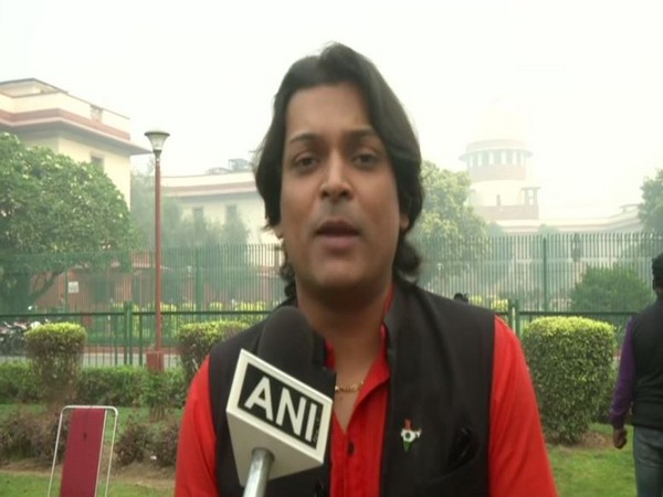 Social activist Rahul Easwar speaks to ANI in New Delhi on Thursday [Photo/ANI]