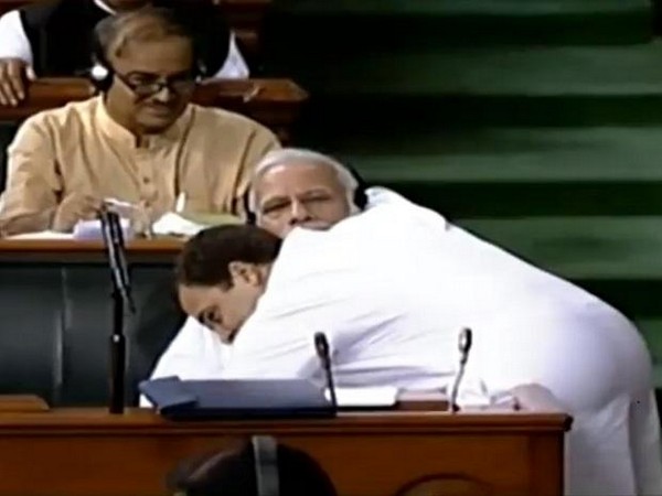 Prime Minister Narendra Modi and Rahul Gandhi (Image courtesy: Lok Sabha TV)