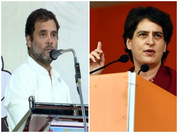 Congress leaders Rahul Gandhi and Priyanka Gandhi Vadra (File photo)