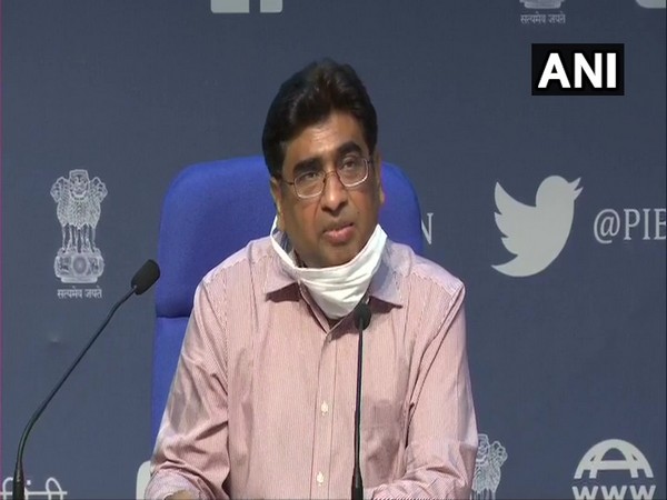 Railway Board Chairman Vinod Kumar Yadav during press conference in New Delhi on Saturday. Photo/ANI