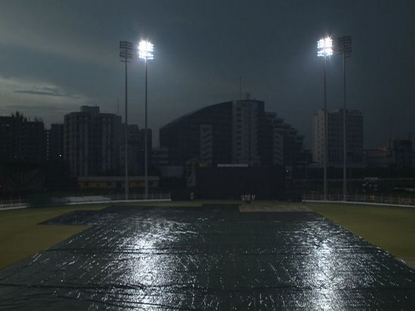 Rain plays spoilsport in second T20I and the match got abandoned. (Photo/BCCI Women Twitter)