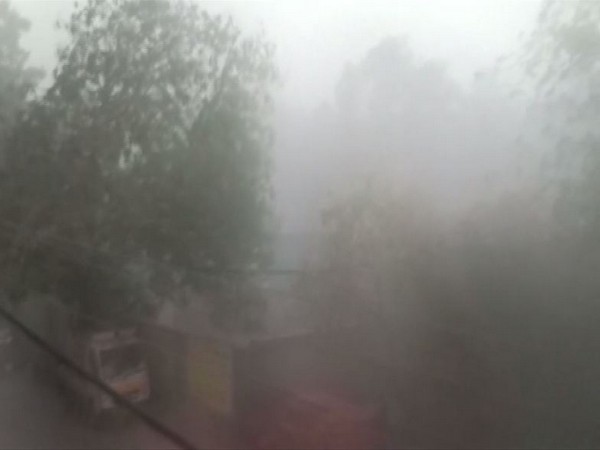 Heavy rain lashed parts of Hyderabad on Monday evening 