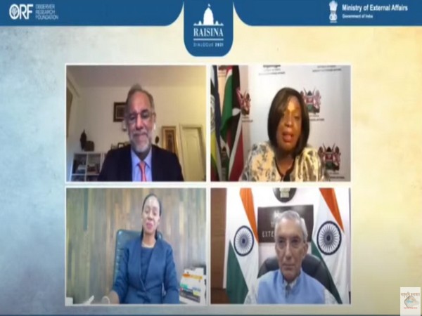 Raisina Dialogue 2021 session on 'Africa Rises - The Continent Means Business' (Photo Credit - YouTube)