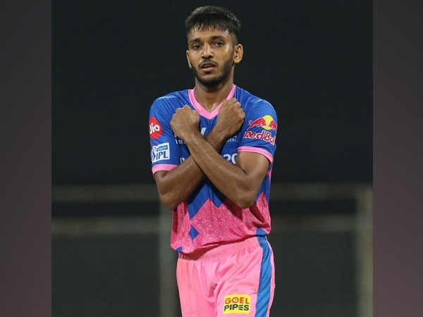 Rajasthan Royals pacer Chetan Sakariya (Image: Rajasthan Royals)