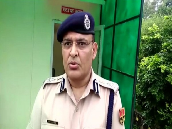 Additional Superintendent of Police (SP) Manish Tripathi speaking to ANI in Gangapur on Monday. Photo/ANI
