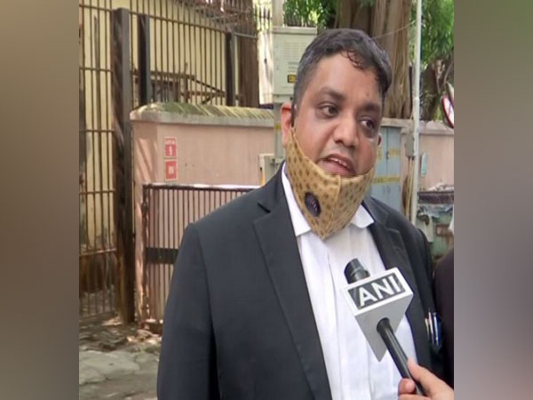 Rajendra Rathod, lawyer of accused Dipesh Sawant, the domestic help of late actor Rajput speaking to ANI on Wednesday in Mumbai. (Photo/ANI)