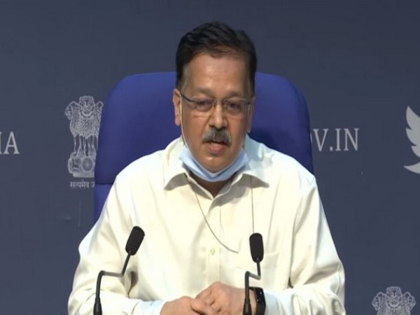 Rajesh Bhushan, Secretary, Health Ministry during a press conference in New Delhi on Tuesday. Photo/ANI