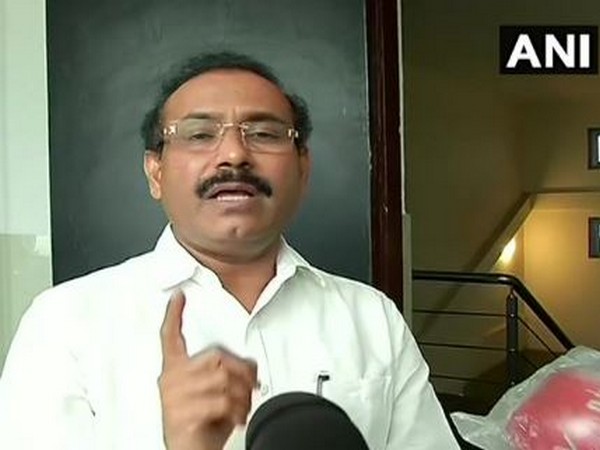 Maharashtra Health Minister Rajesh Tope speaking to reporters on Tuesday.