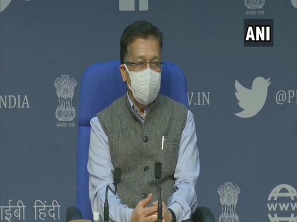 Union health secretary Rajesh Bhushan during press briefing on Tuesday.