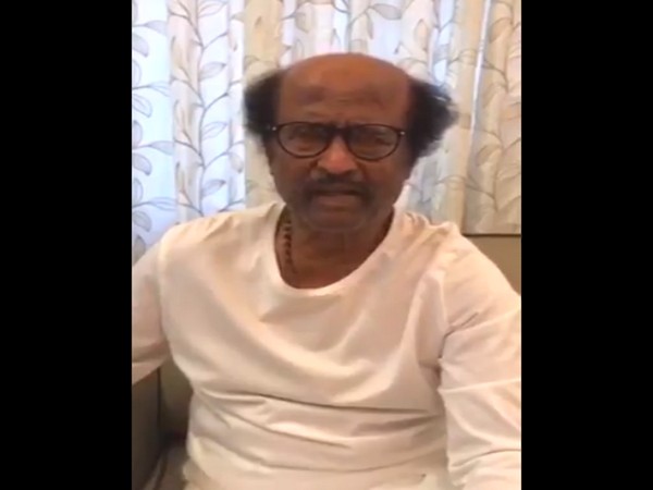 A still from the video shared by superstar Rajinikanth (Image courtesy: Twitter) 