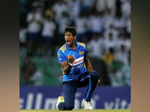 Sri Lanka bowler Kasun Rajitha 