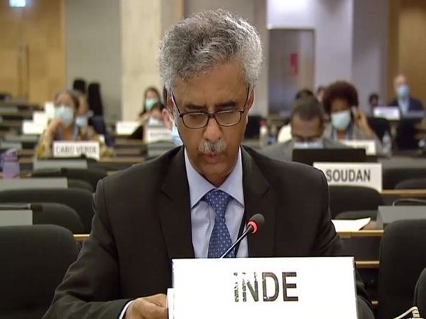 India's ambassador and permanent representative to the UN in Geneva speaking on Wednesday
