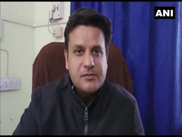 Circle officer Parvendra Mahela speaking to ANI in Dholpur. (Photo/ANI) 