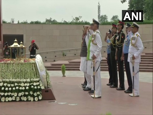 Visuals from the National War Memorial in New Delhi