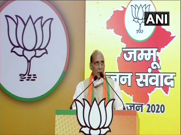 Defence Minister Rajnath Singh. [Photo/ANI]