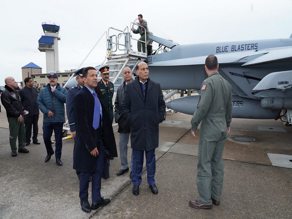 Defence Minister Rajnath Singh on his visit to the largest US naval base in the world on Tuesday