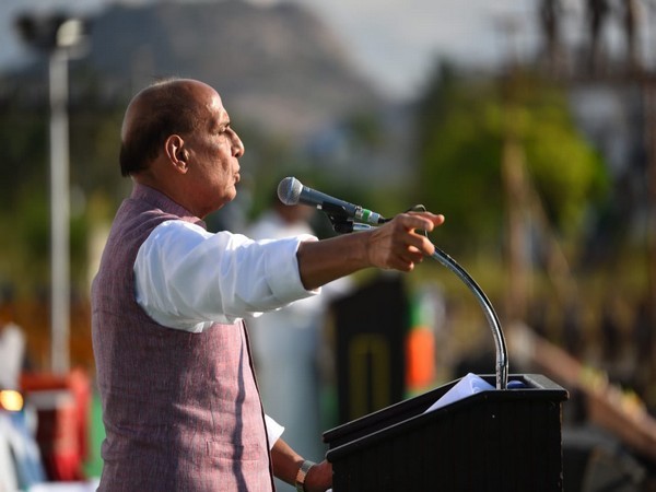 Union Defence Minister Rajnath Singh.