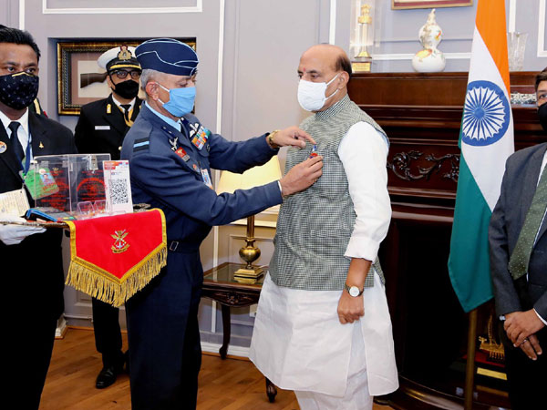 Defence Minister Rajnath Singh (Photo Credit: Rajnath Singh Twitter)