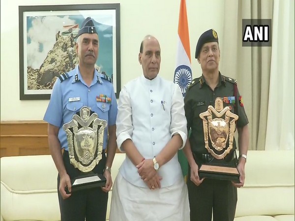 Rajnath Singh with Command Hospital Air Force Bengaluru and Command Hospital Central Command Lucknow